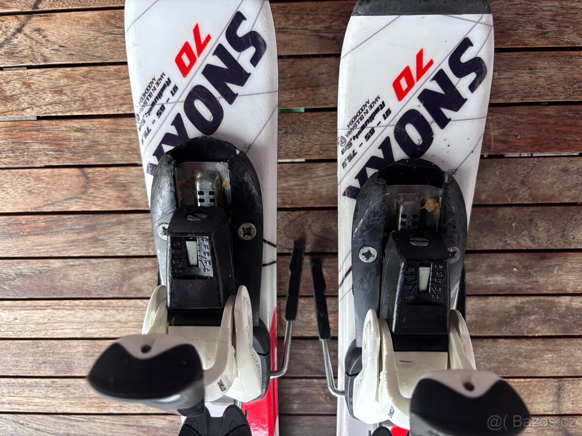 Dětské lyže s vázáním - 2