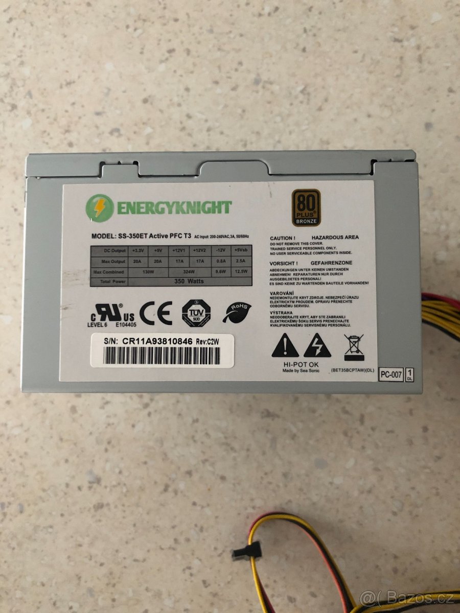 PC zdroj Seasonic SS-350ET Active PFC T3 350W - 2