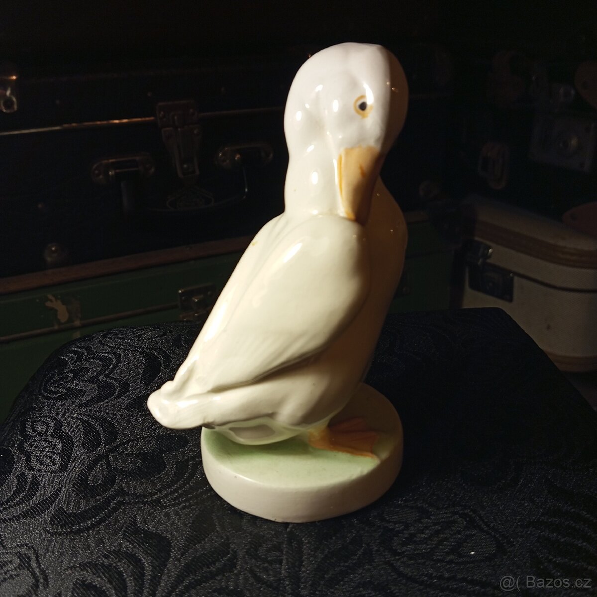 Porcelánová soška Kachnička - 2