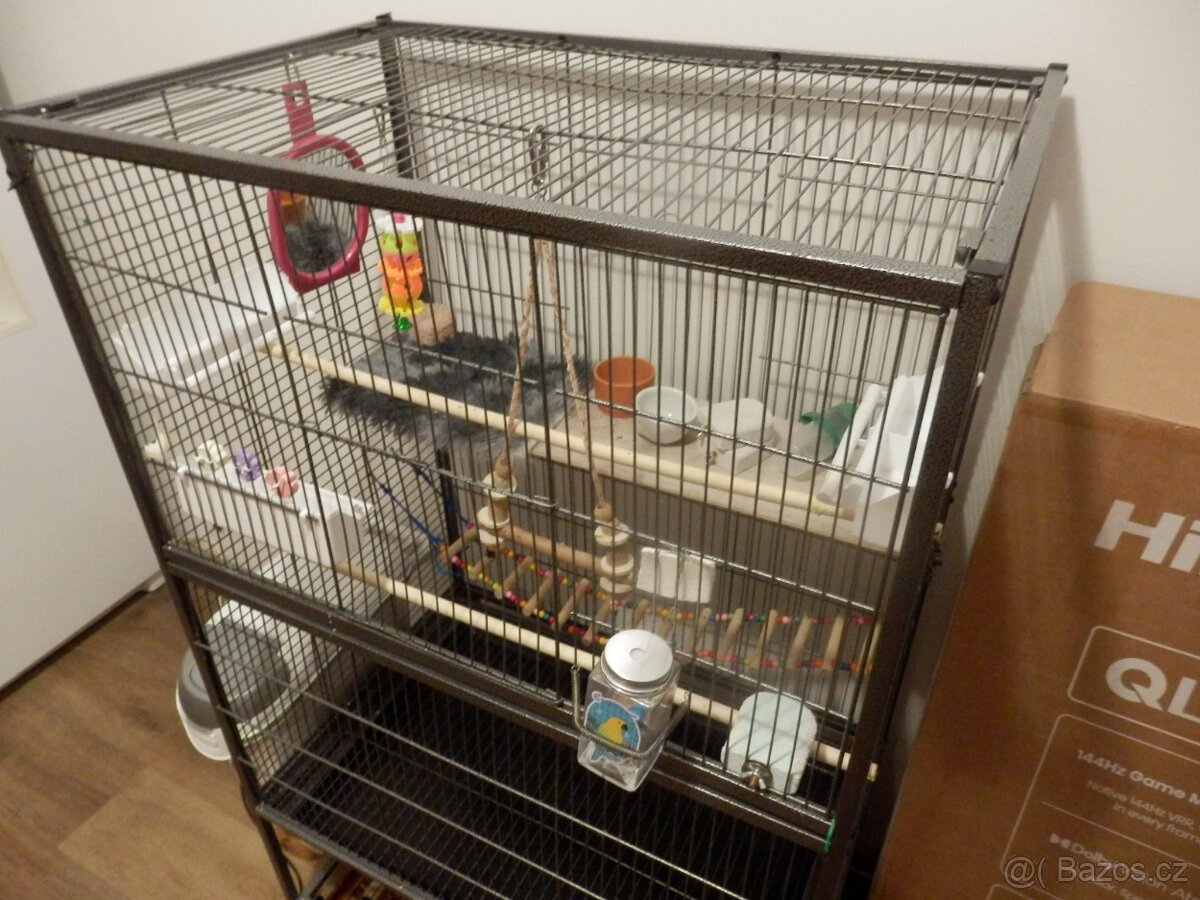 Klec pro papousky - 2