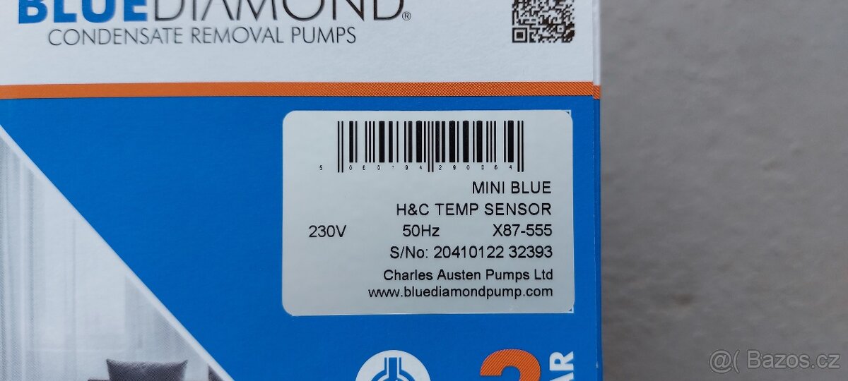 Čerpadlo kondenzátu Blue Diamond MiniBlue-nové - 2