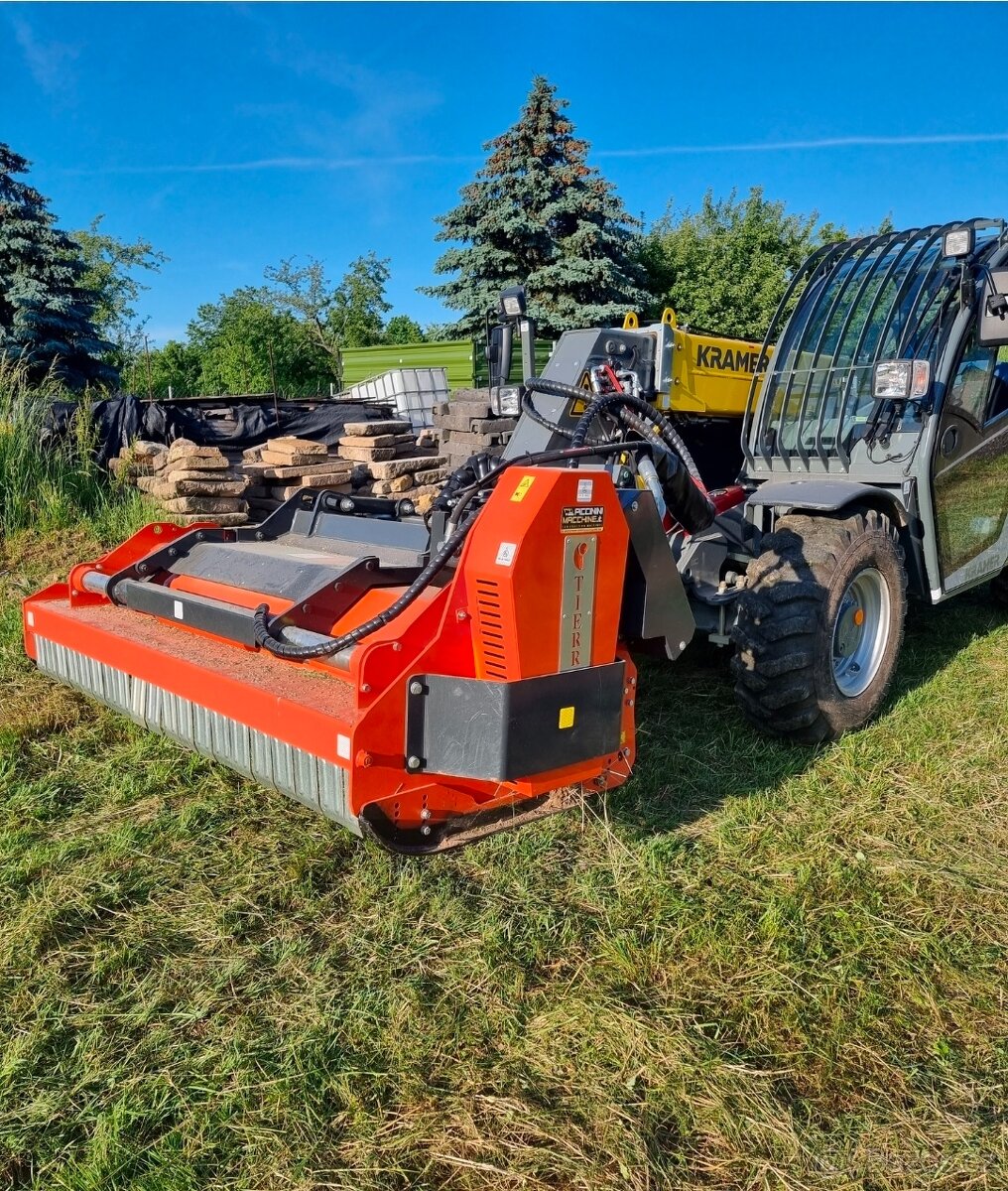 mulčovač hydraulicky na nakladac freza kosacka - 2