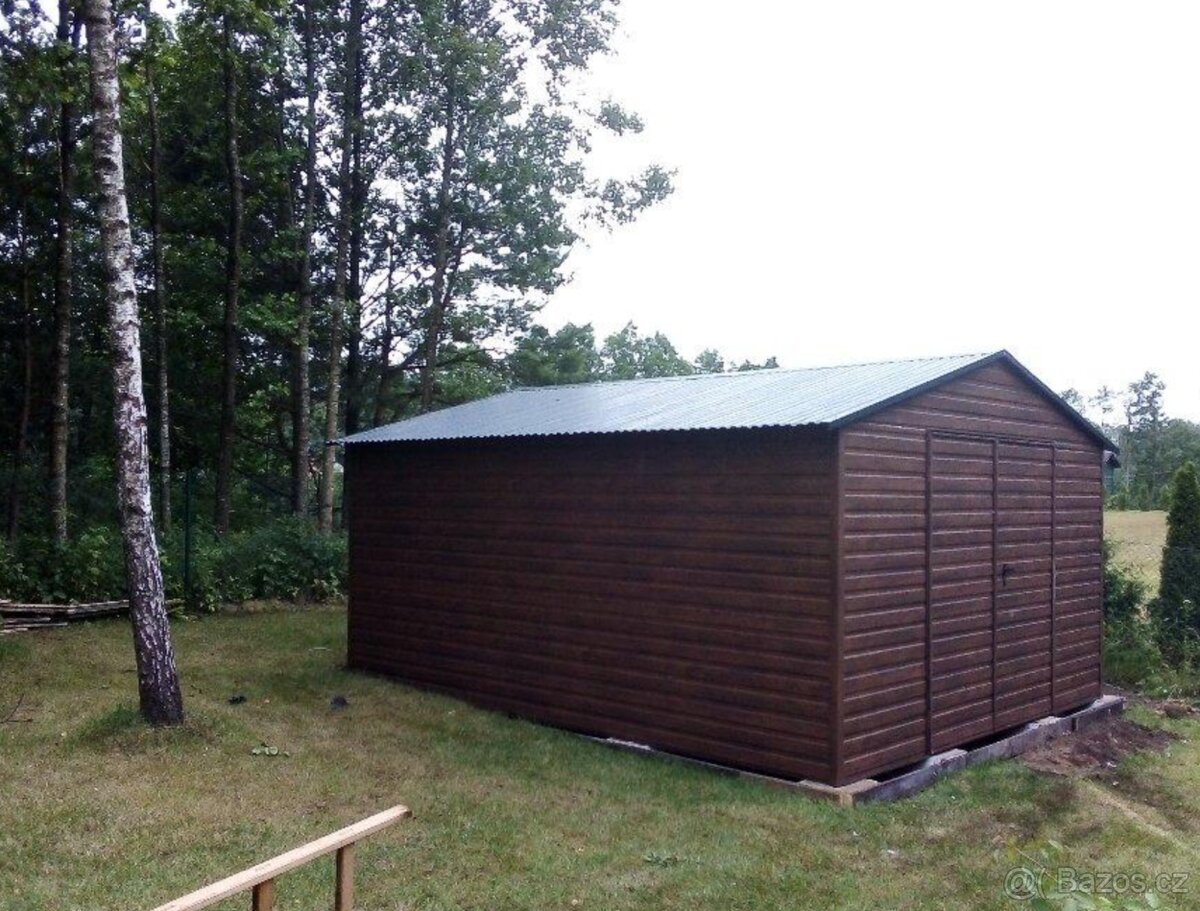 Superstal plechová garáž ALFA 4x5 - 2