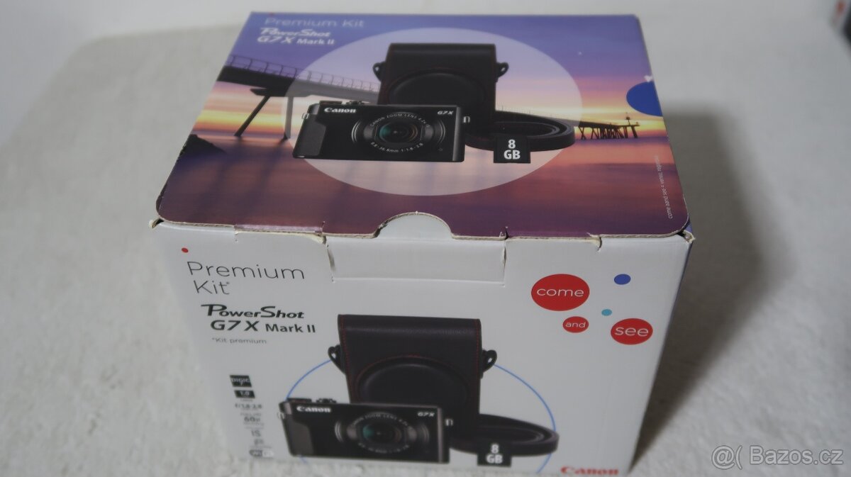 CANON G7X mark II Premium Kit novy - 2