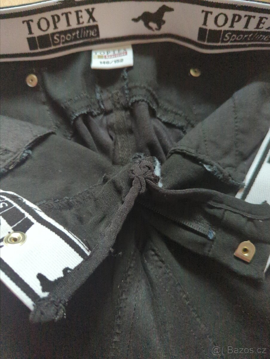 Dětské jezdecké kalhoty, vel. 146/152. - 2