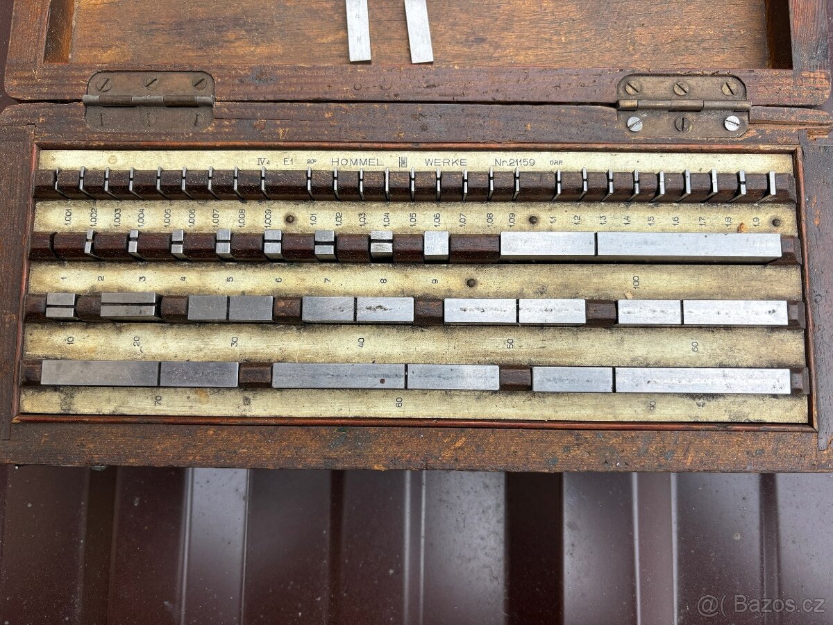 Koncové měrky, Johansonky - 2