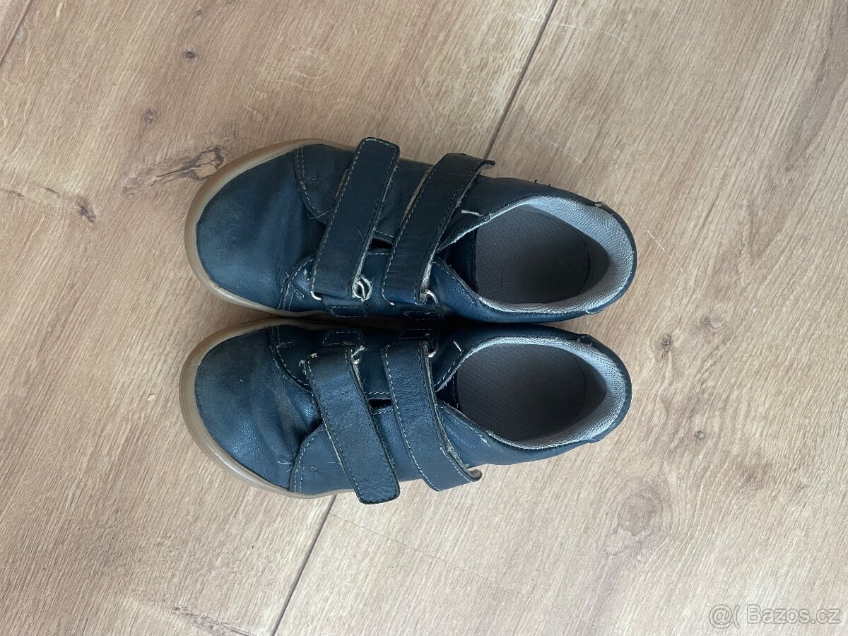 Dětské barefoot, kožené jarní boty - 2