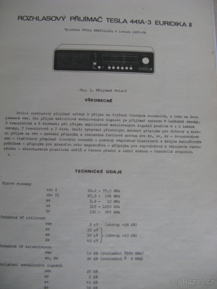 servisní manuál Tesla - 2