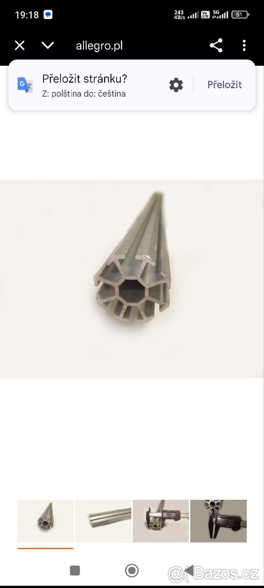 Hliníkový profil - 2