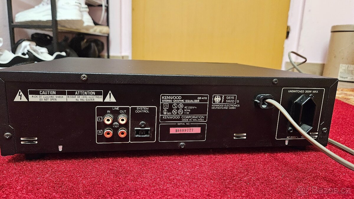 Prodám equalizer KENWOOD - 2