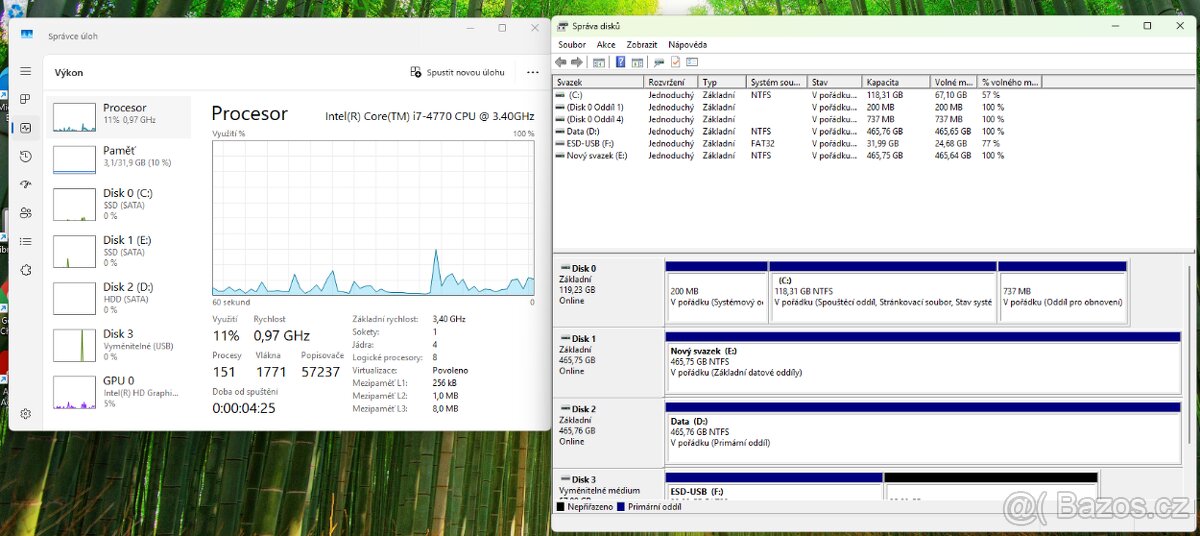 Prodám repasovaný kancelářský počítač HP s Windows 11 - 2