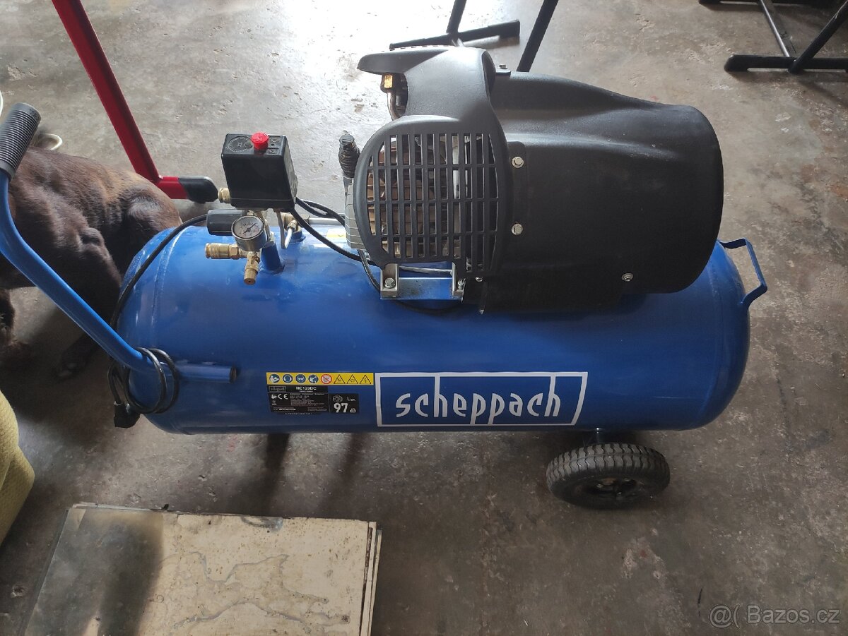 Kompresor Scheppach HC120DC – 100 l, 2,2 kW - 2