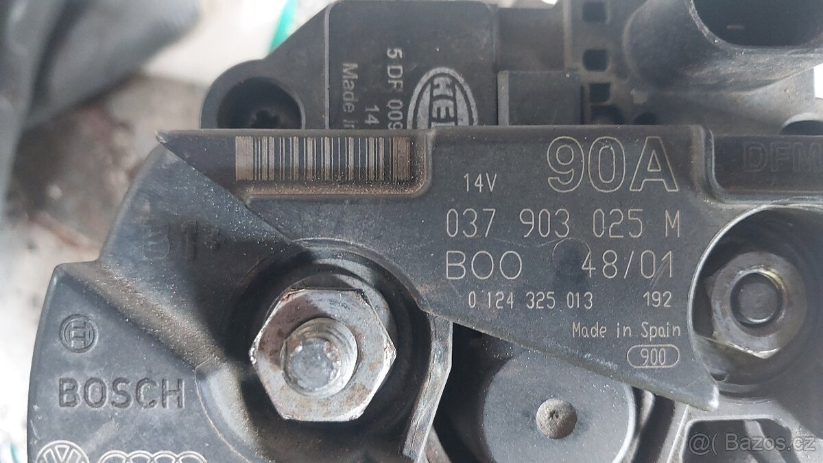 Alternátor Fabia 1 - 1.4 16v - 2