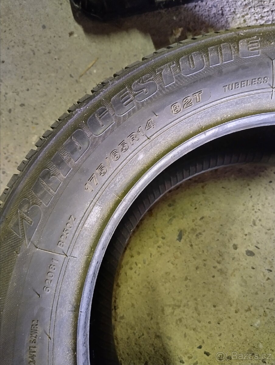Bridgestone b250 nová pneu 175/65r14 - 2
