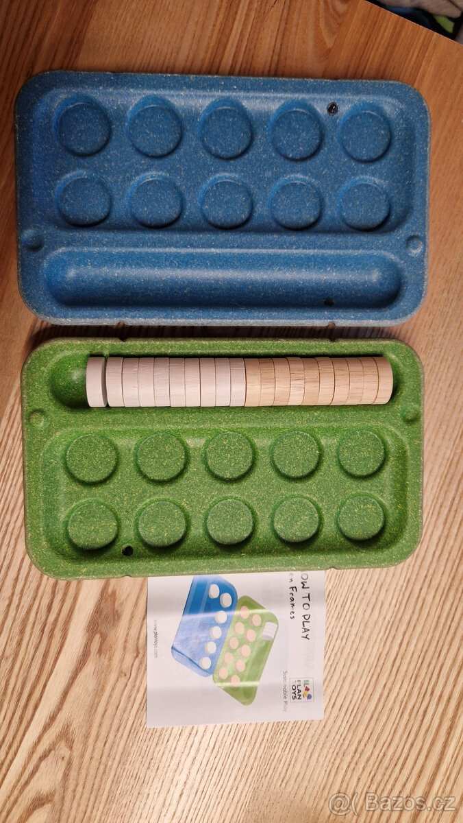 Plan Toys Ten Frames - Montesorri matematická pomůcka - 2