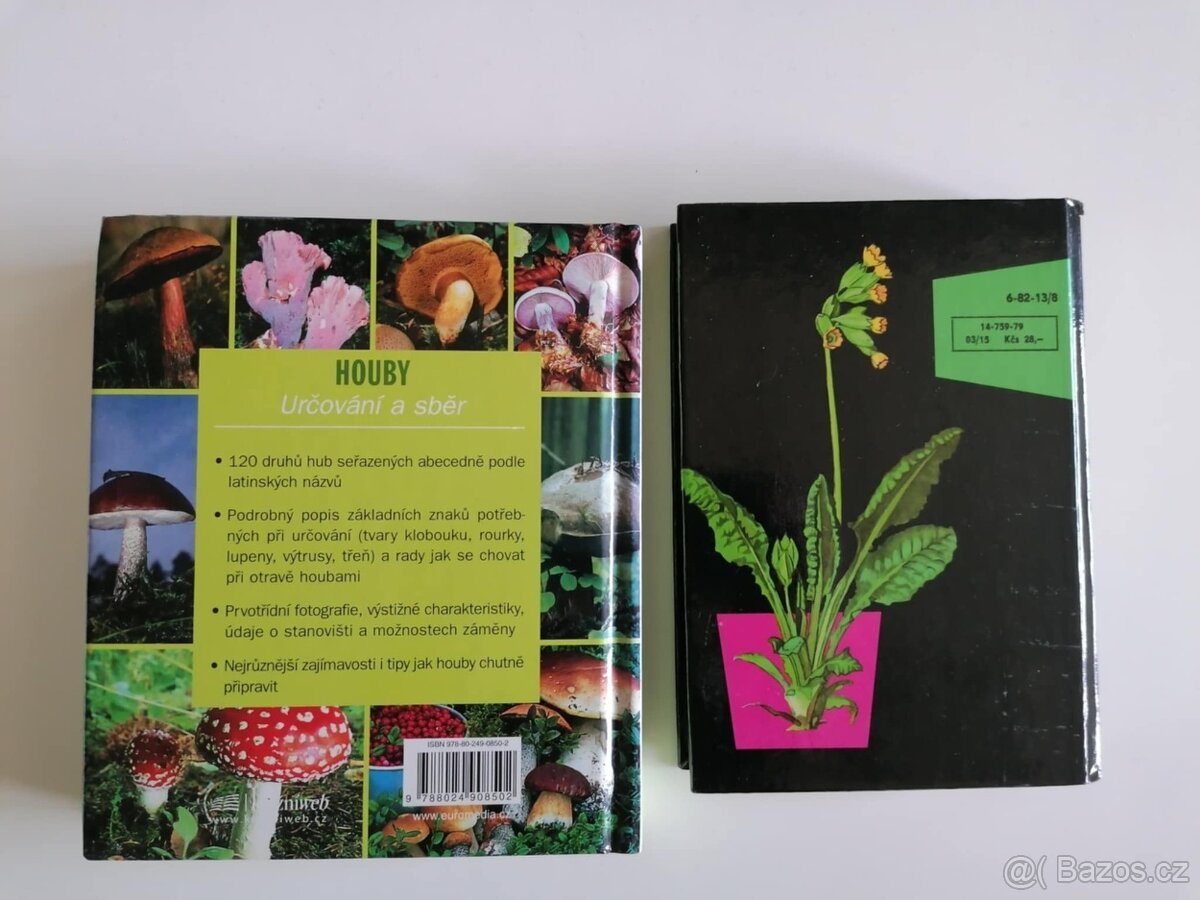 kapesní atlasy hub od Ikar a rostlin Pilát a Ušák - 2