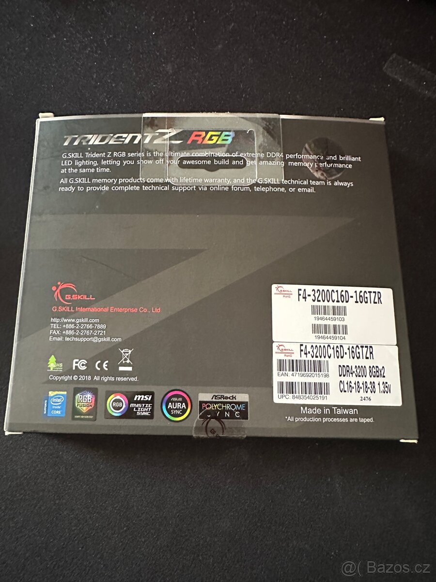 G.skill TridenZ 16gb 3200mhz - 2