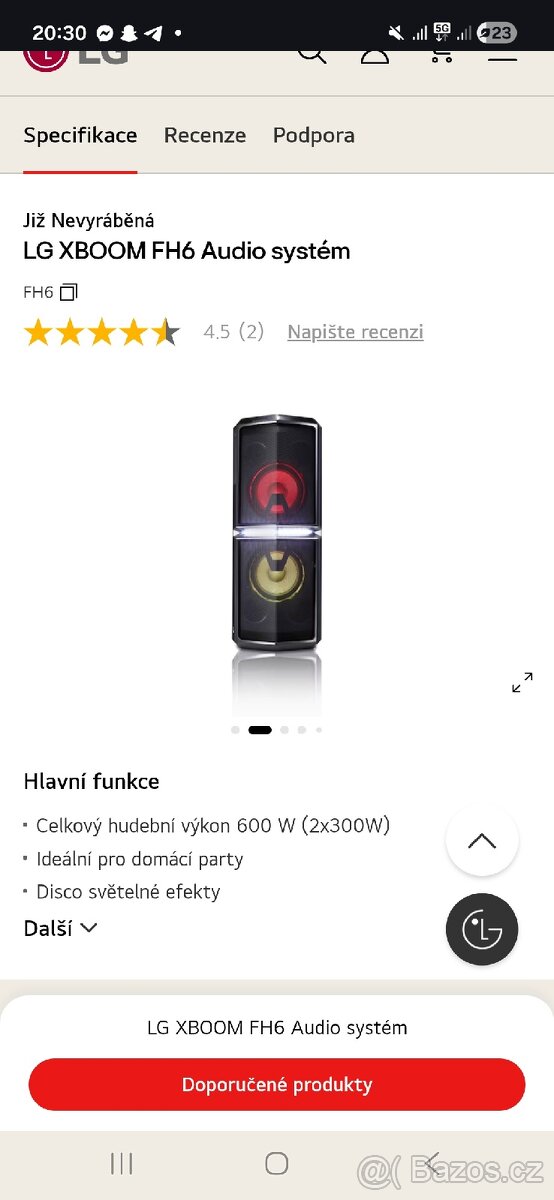 LG bluetooth reproduktor - 2