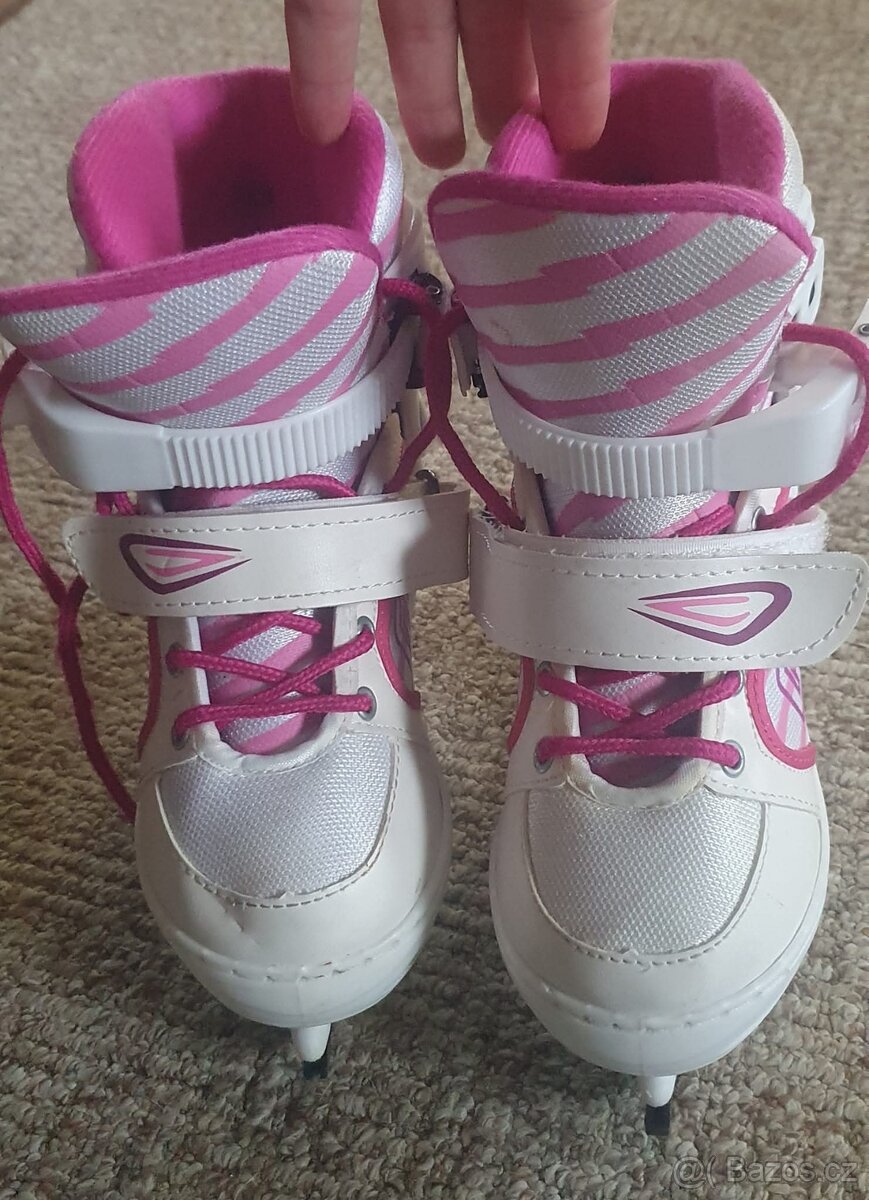 Rostoucí lední brusle děské 30-33 - 2