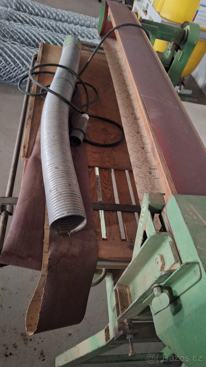 pásová bruska na dřevo - 2