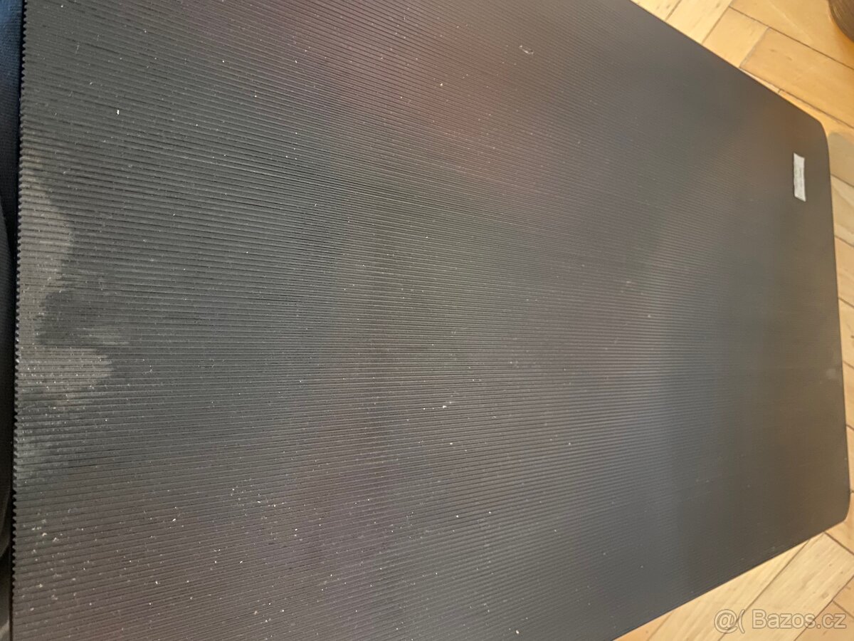 Opaxitová černá skleněná deska na konferenční stůl - 2