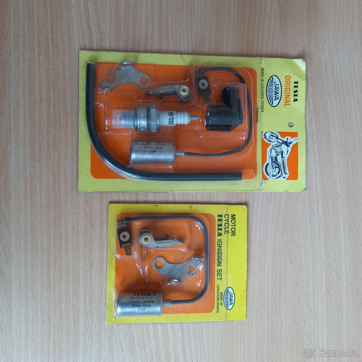 Svíčky a zapalovací sady, koncovky VN kab, fajfky svíček... - 2