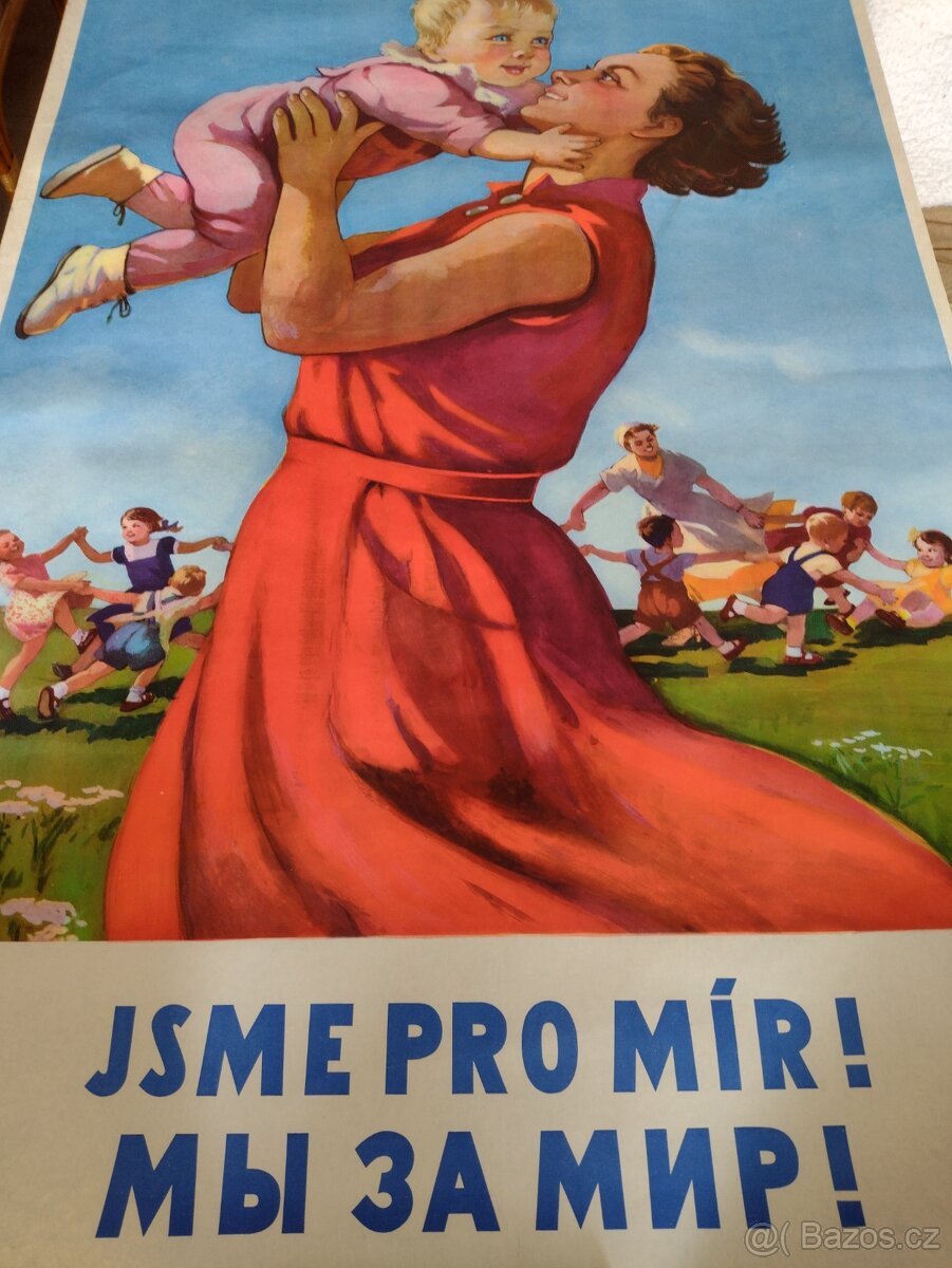 Starožitný velkoformátový plakát - 2