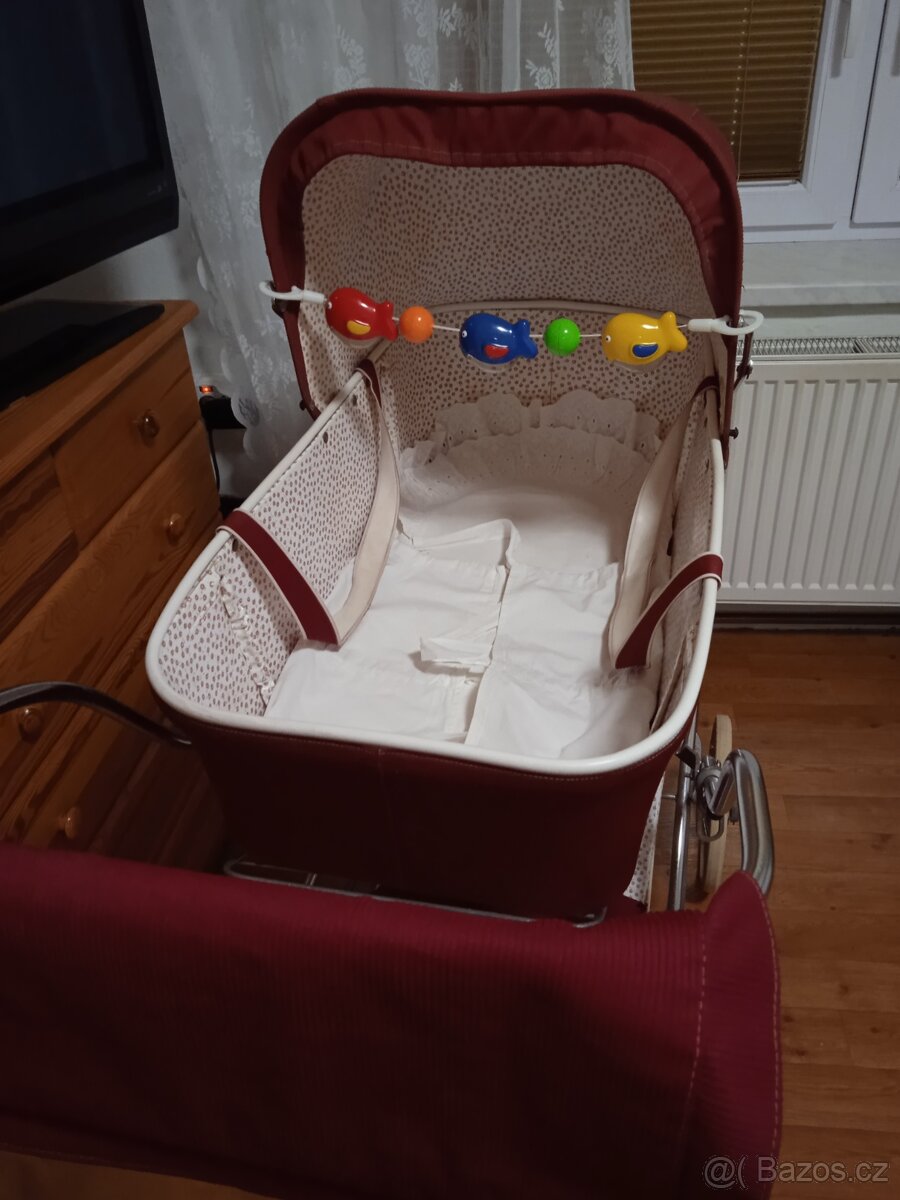 Retro kočárek Liberta trojkombinace - 2