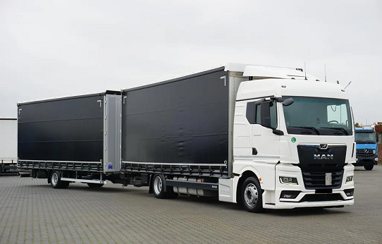 MAN TGX 18.470 - velkoobjemová souprava průjezdná - 2