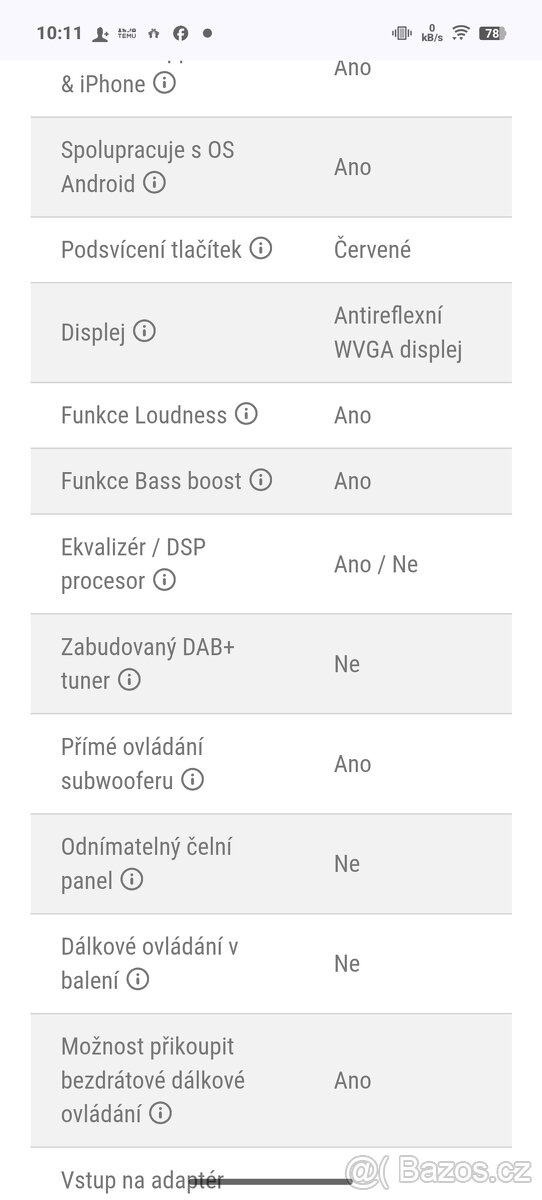 2din Pioneer AVH 180 DVD - 2