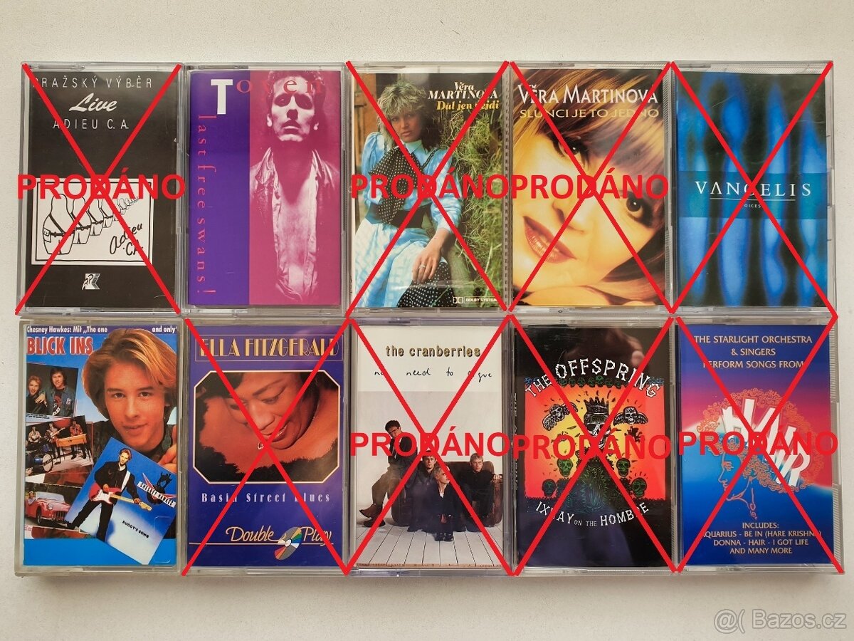 Audio kazety viz foto - 2