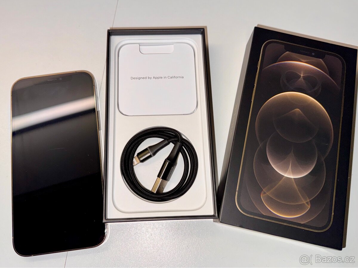 Prodám iPhone 12 Pro 256GB Gold - 2
