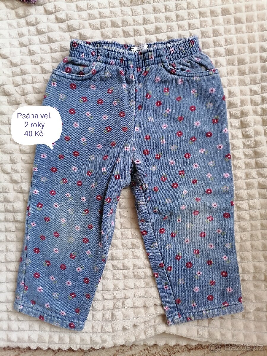 Dívčí kalhoty vel. 86 - 2