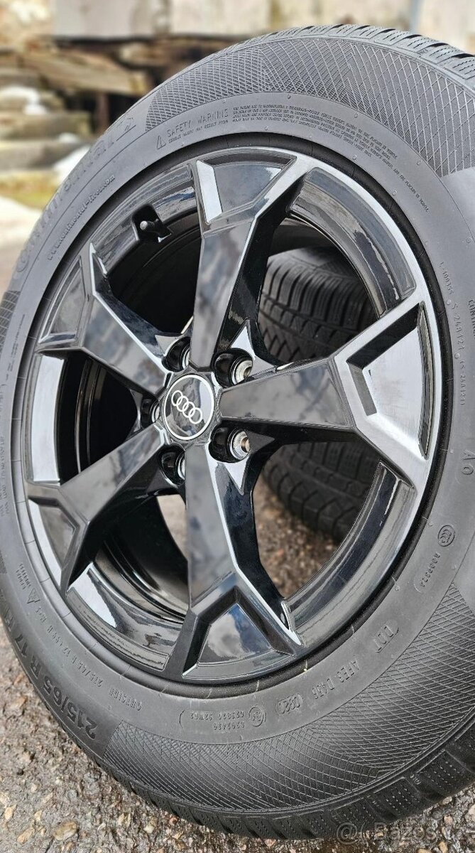 Originál Audi Q3 17" 5x112 – TOP stav - 2