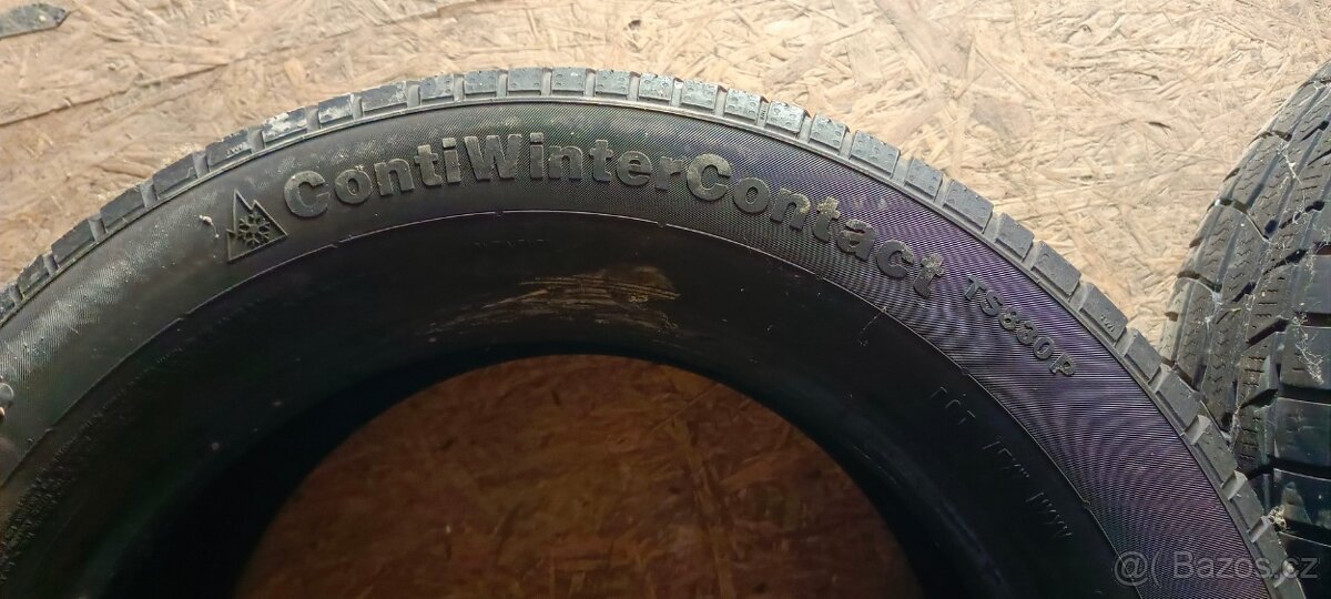 Zimní Continental na dojetí 2ks 205/60/16 - 2