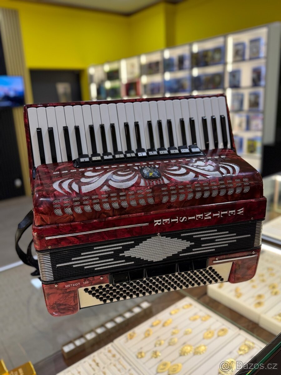 AKORDEON WELTMEISTER METEOR 120 - 2