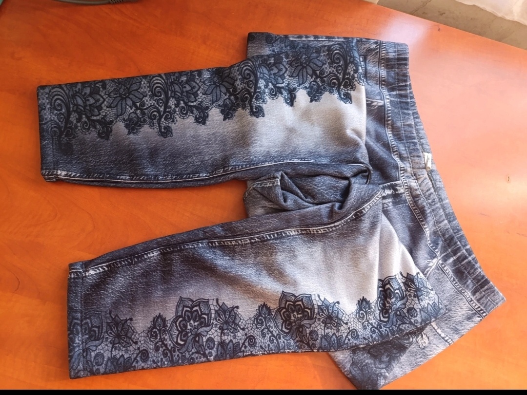 Dámské zateplené legíny 50 - 2