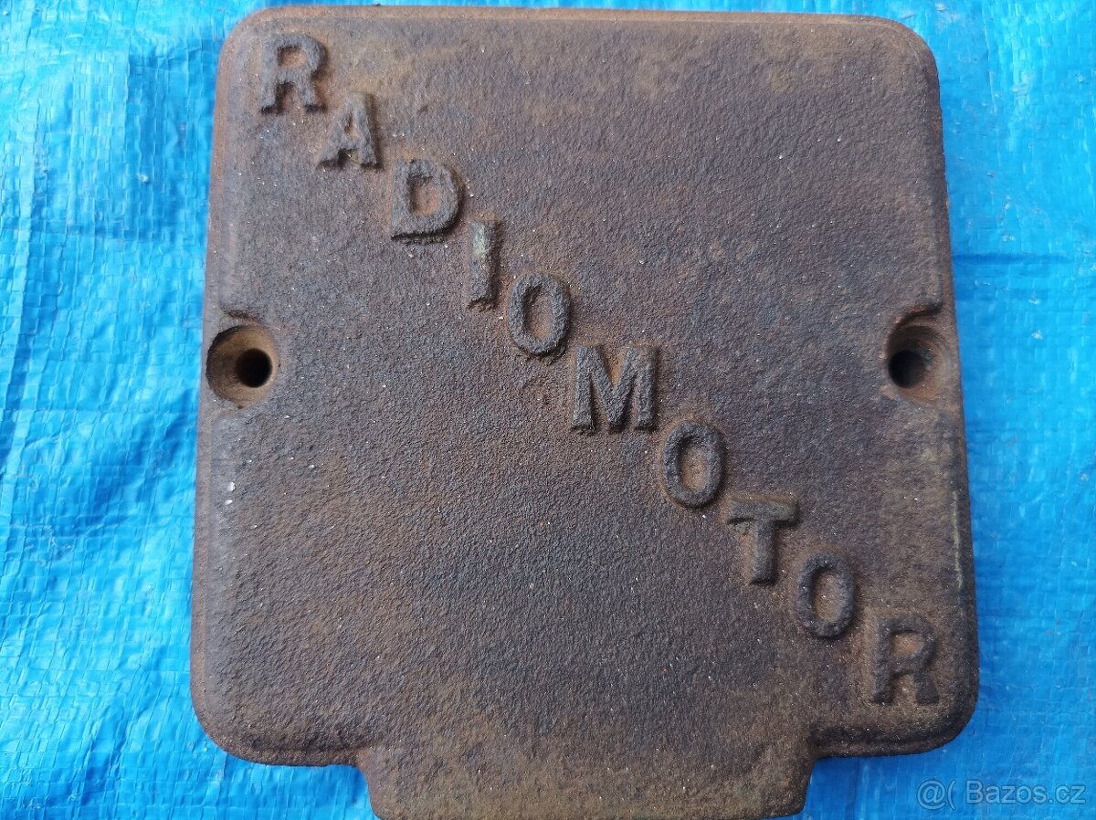 Litinový kryt Radiomotor - 2