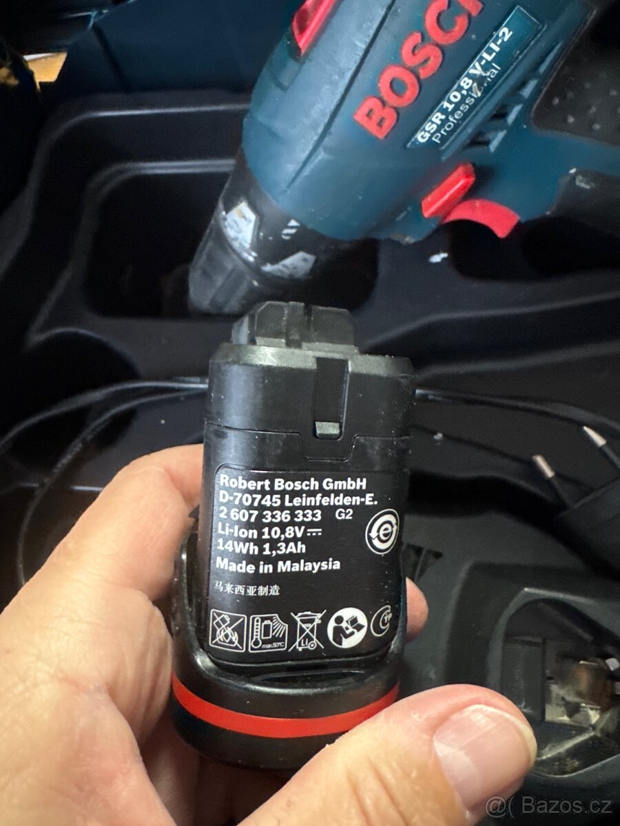 Aku Bosch gsr 10.8 V-LI 2 - 2