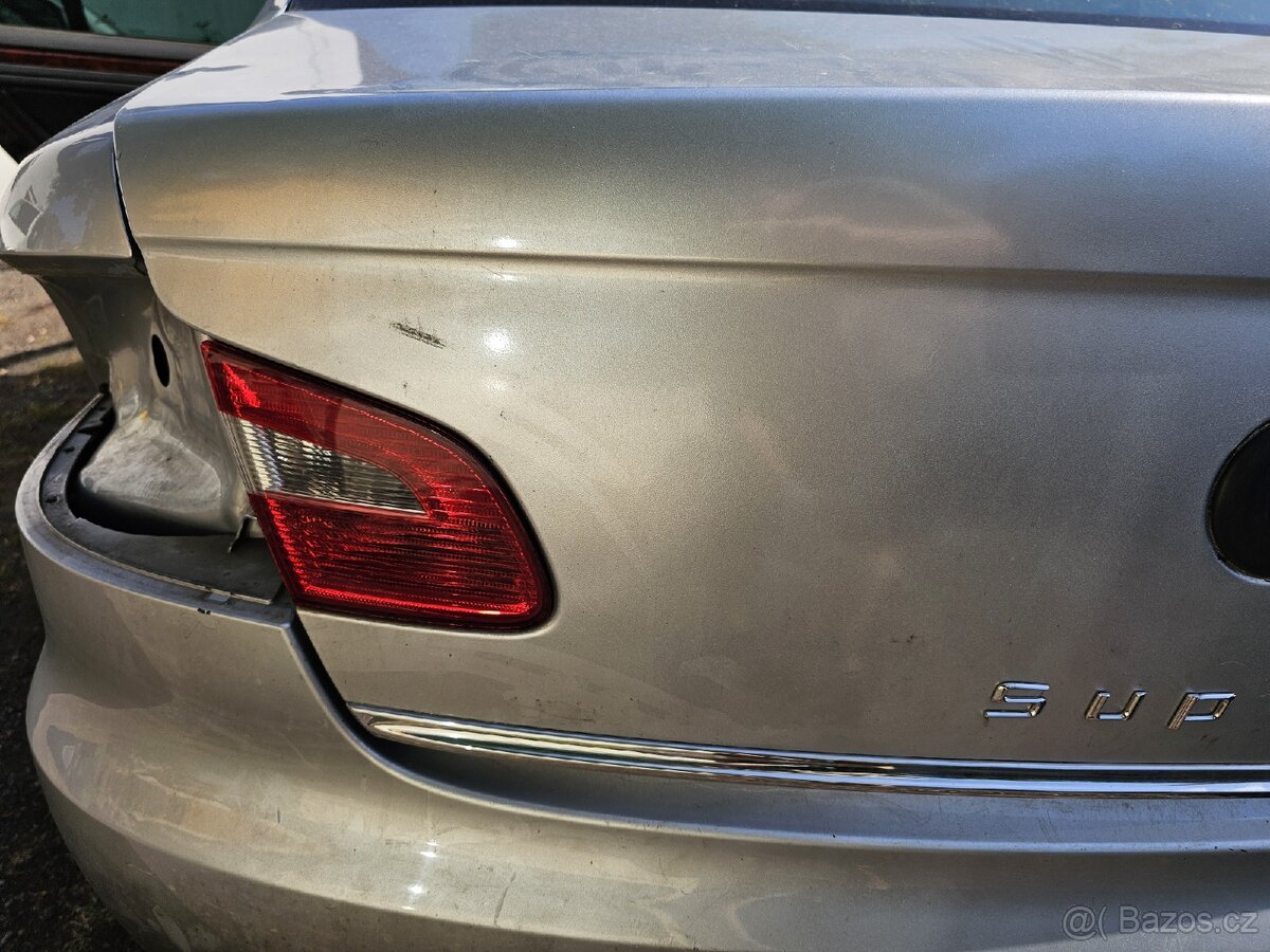 Vrata páté pátý dveře kufr Škoda Superb 2 - 2