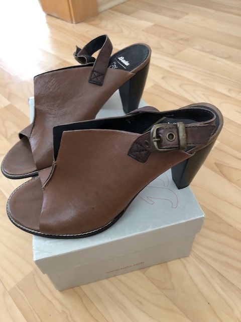 Kožené dámské sandálky, zn.Baťa, vel.40, NOVÉ - 2