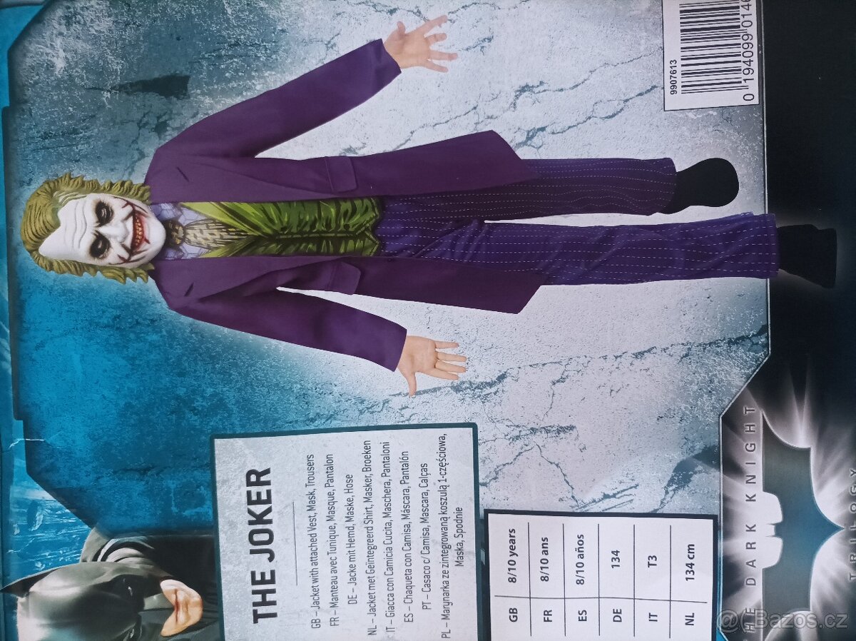 Detsky kostym Joker - komplet - 2