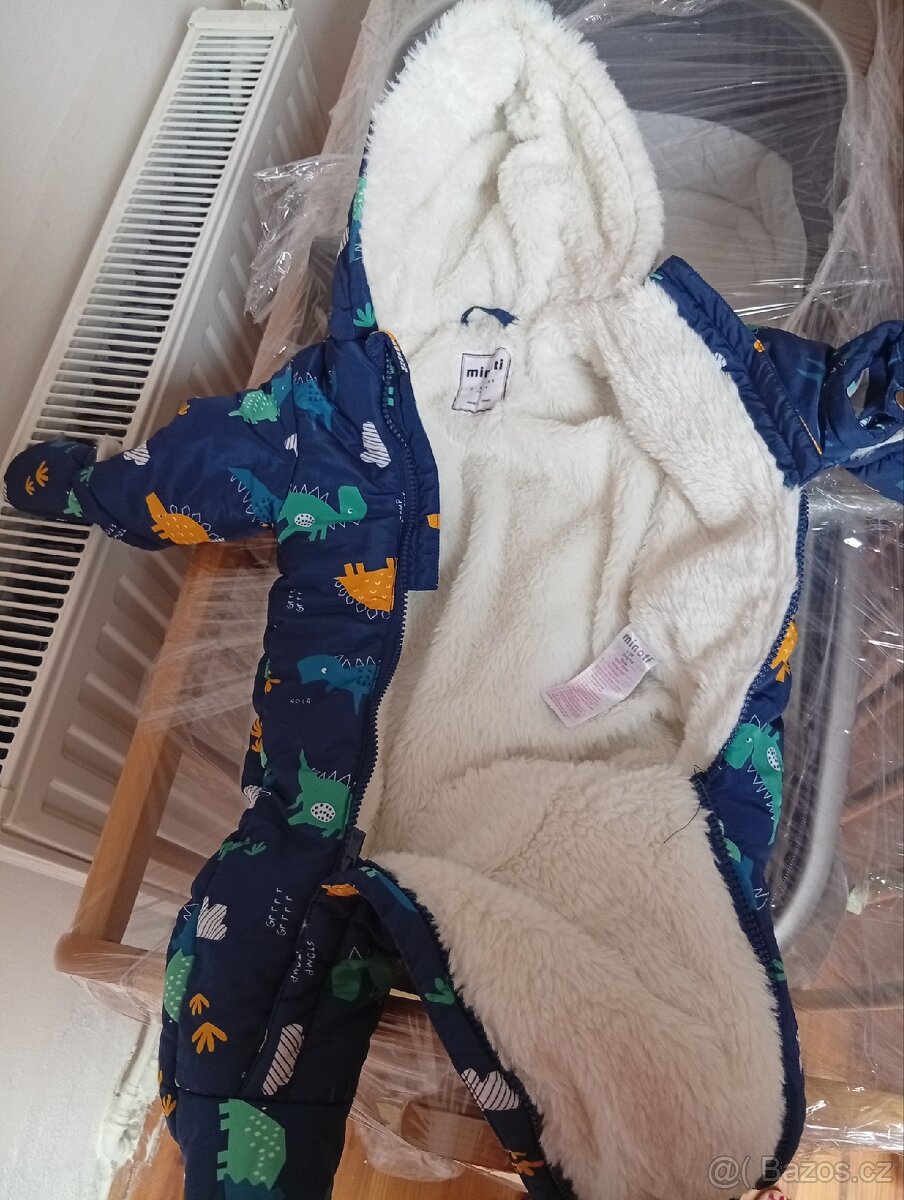 Zimní kombinéza - novorozenec - 2