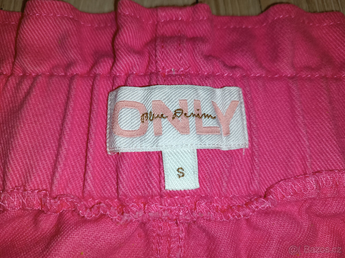 Dámská růžová džínová sukně Only - vel. S - 2