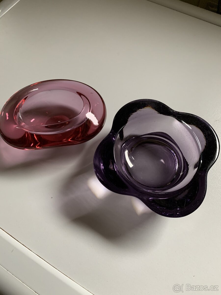 Popelníky z hutního skla - 2