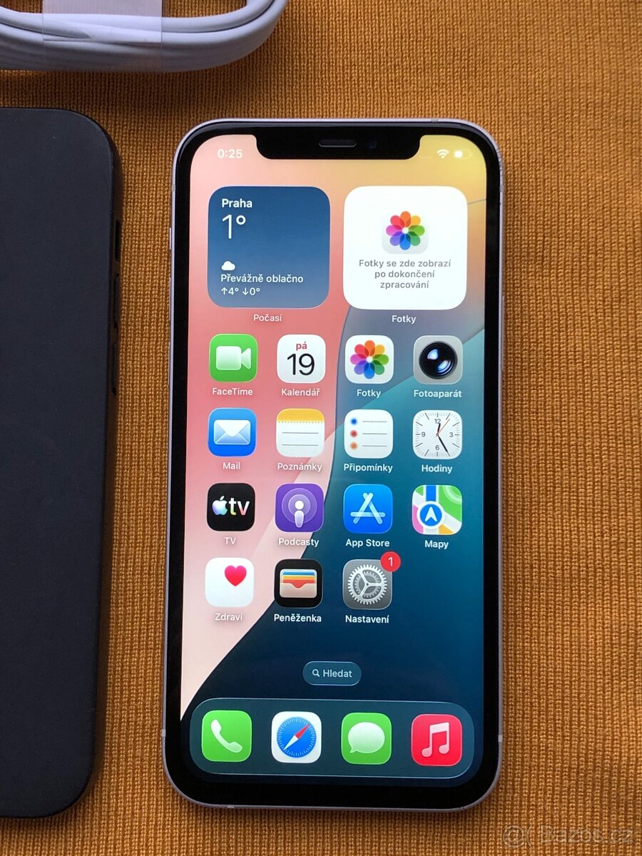 TOP STAV - Apple Iphone 12 64GB bílý baterie 100% - 2