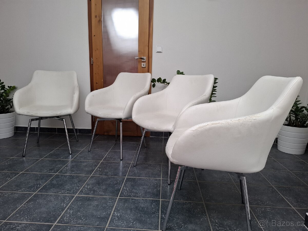 4ks Otocna jídelní židle - 2