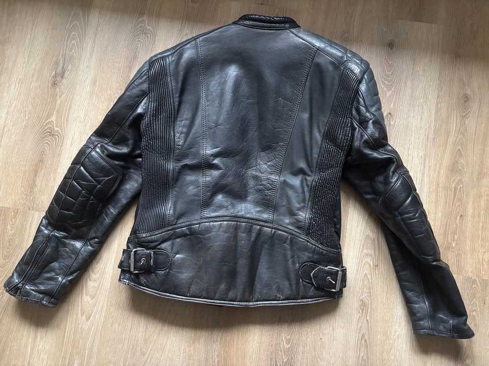 Pánská kožená bunda s chrániči - 2