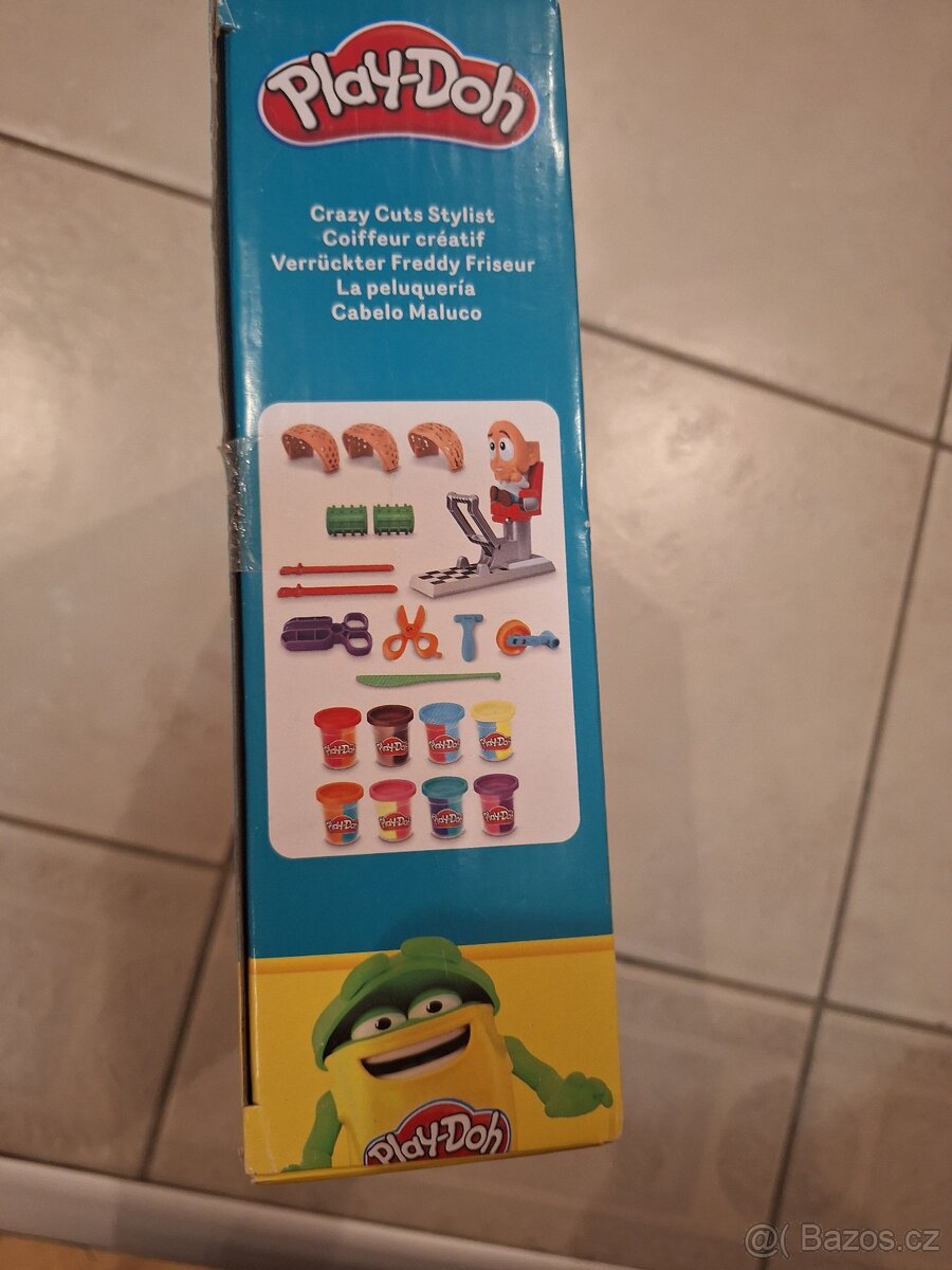 Bláznivé kadeřnictví - modelína - 2