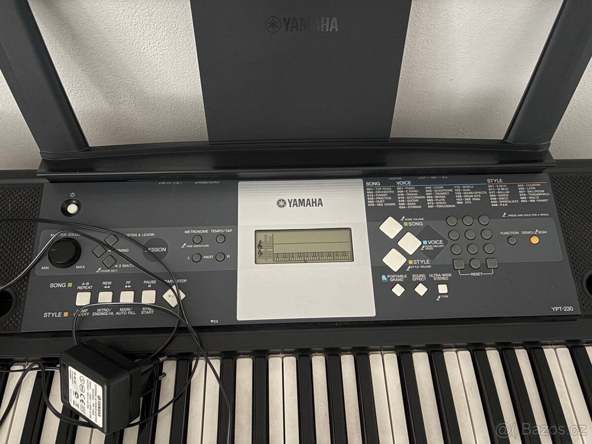 Prodám klávesy Yamaha YPT-230 - 2